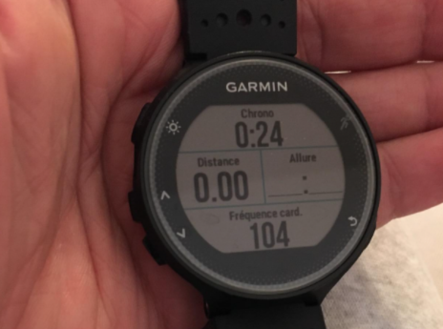 Garmin Forerunner 235 Fréquence Cardiaque - Fréquence Cardiaque Au